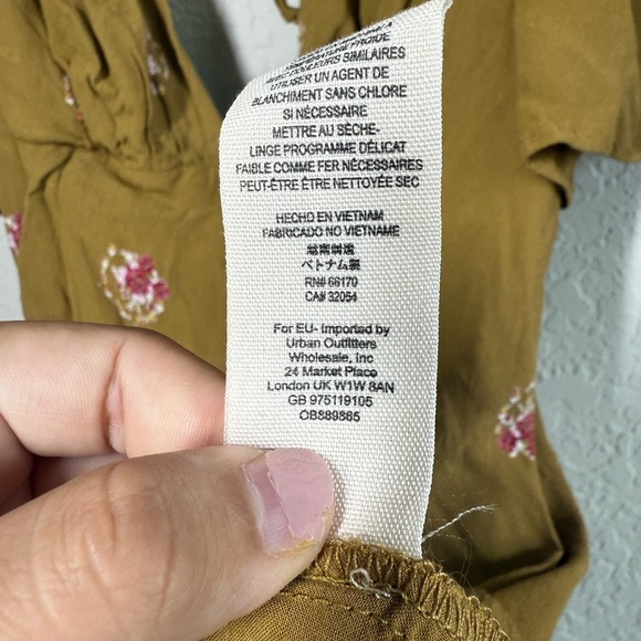 Free People Mockingbird Mini Dress Size 6 - Picture 9 of 9